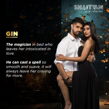 Shaitaan Intimate Spray for Men - Twin Temptations, Pack of 2 - The Ashwa & The Greek God | Absolutely Safe Ayurvedic Formulation | Goodness of Ashwagandha and Fenugreek | Fragrance of Chocolate and Strawberry | Just Unzip, Spray and Play | Very easy to carry and apply - non sticky, non messy, mild fragrance | Safe for Oral