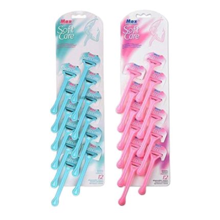 Sixfire Disposable Razor for Body for Women and Men With Nourishing White Stripe Shaving Razor For Men And Women Travel Body Hair Removal