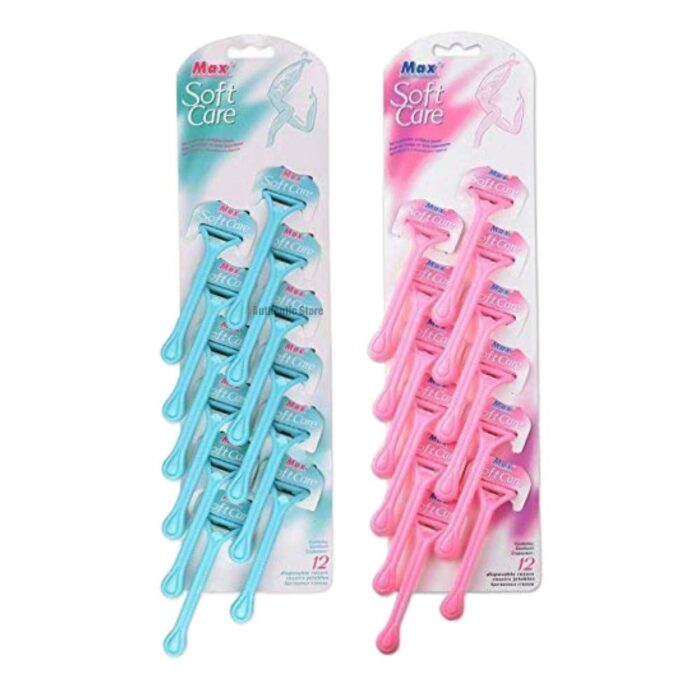 Sixfire Disposable Razor for Body for Women and Men With Nourishing White Stripe Shaving Razor For Men And Women Travel Body Hair Removal