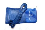 Skill Up Resistance Power Band with Carry Pouch for Women and Men, Stretching, Muscle Strengthening, Fitness & Agility Training, Pull Up Bands for Exercising at Home 1 Piece (Heavy, Blue)