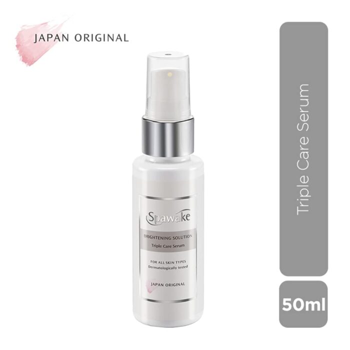 Spawake Face Serum, Brightening Triple Care with Vitamin C & B3 & E, Pack of 2, 100ml