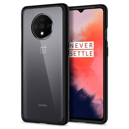 Spigen Ultra Hybrid for OnePlus 7T Case, One+ 7T Back Cover - Black