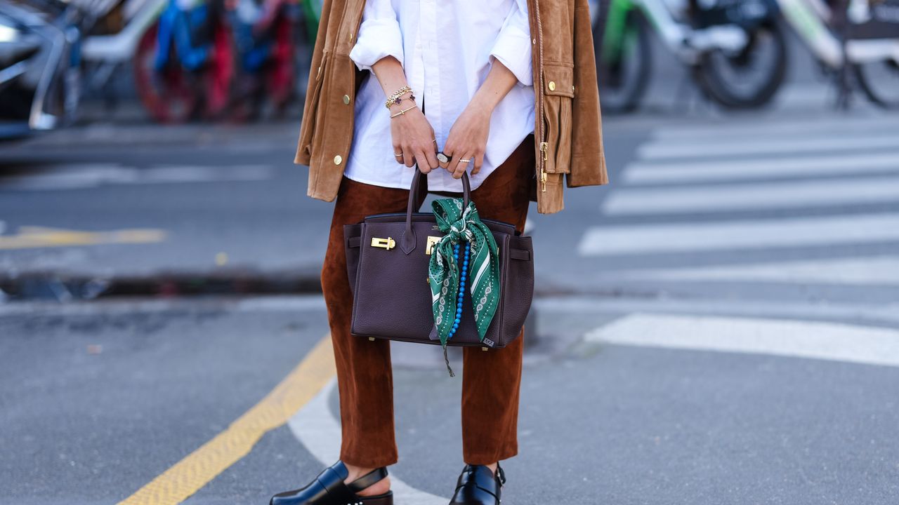 Suede Pants Are Your Stylish Alternative to Jeans This Fall