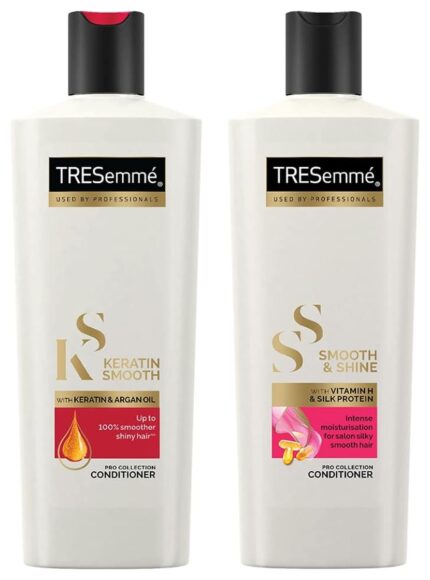 TRESemme Smooth & Shine Conditioner, 340 ml And TRESemme Keratin Smooth Conditioner, 340 ml