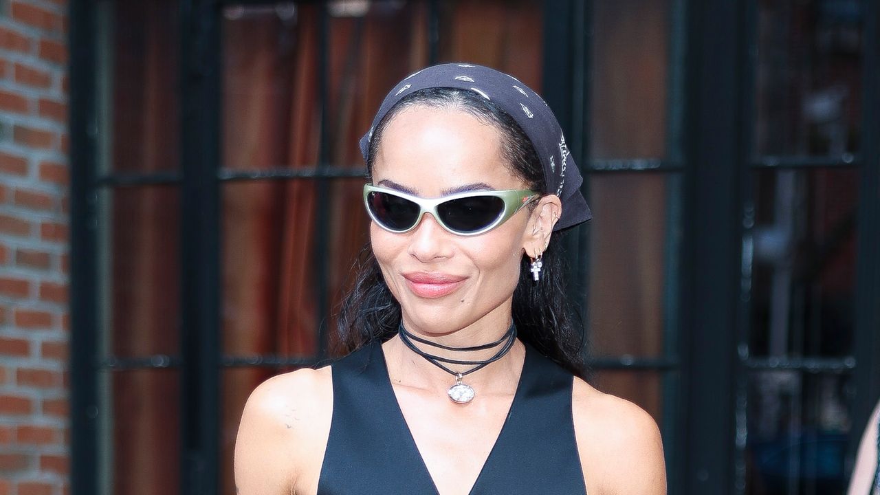 Zoë Kravitz Took This Corporate Fall Trouser Trend in an Unexpected Direction