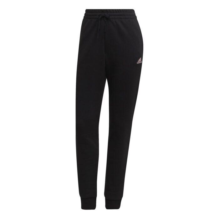 adidas Essentials Fleece Logo Joggers | Black | 2XS |