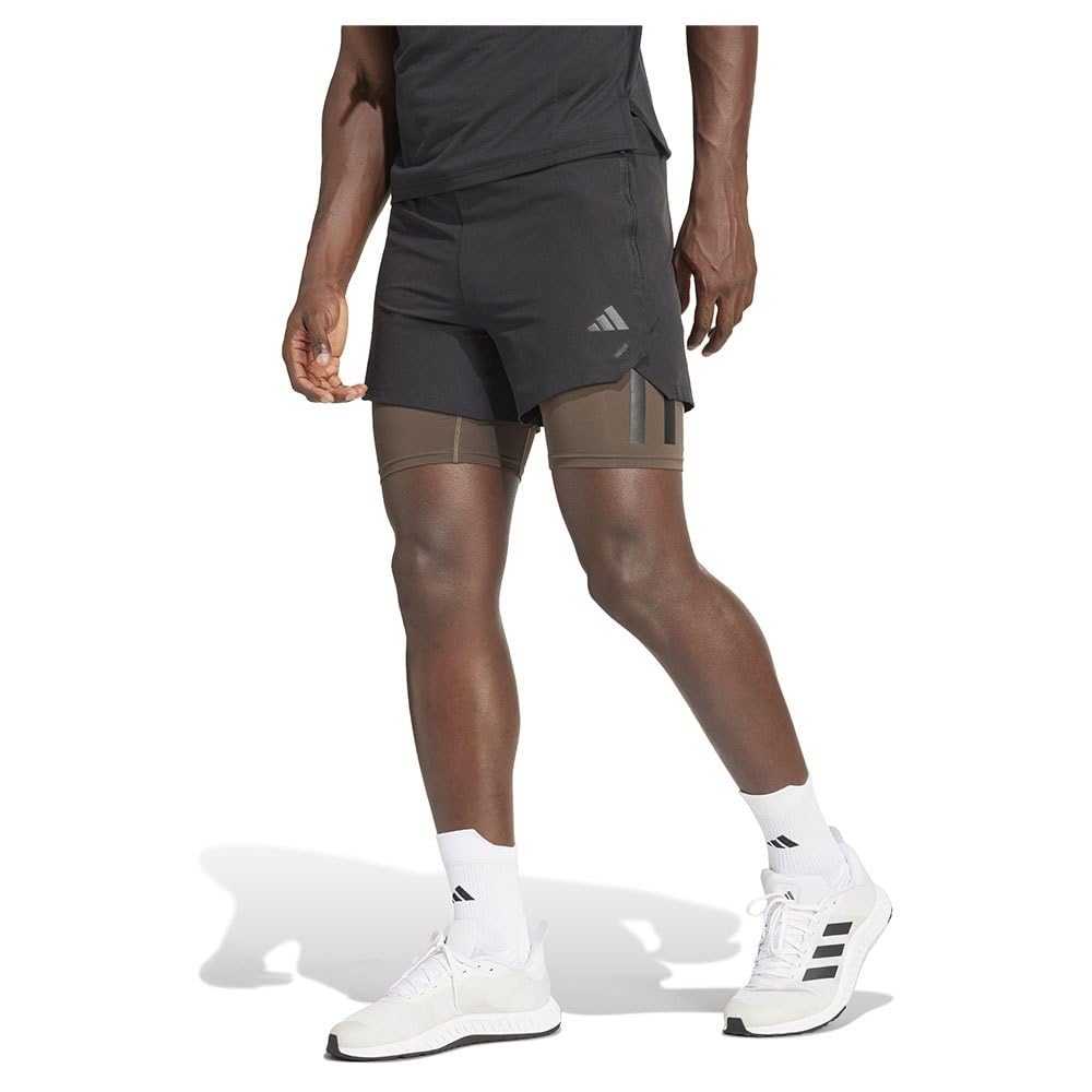 adidas Mens Power 2in1 Gym Shorts