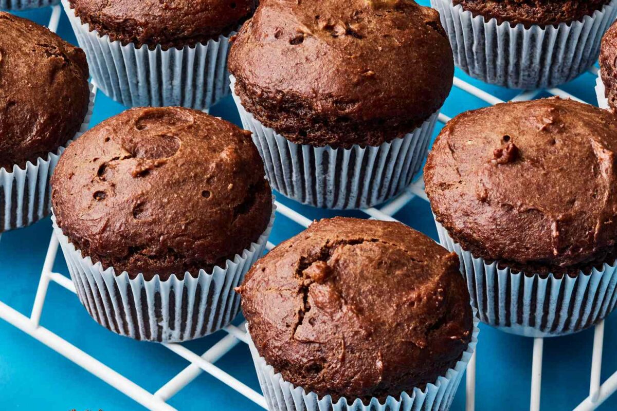 High-Protein Chocolate Muffins