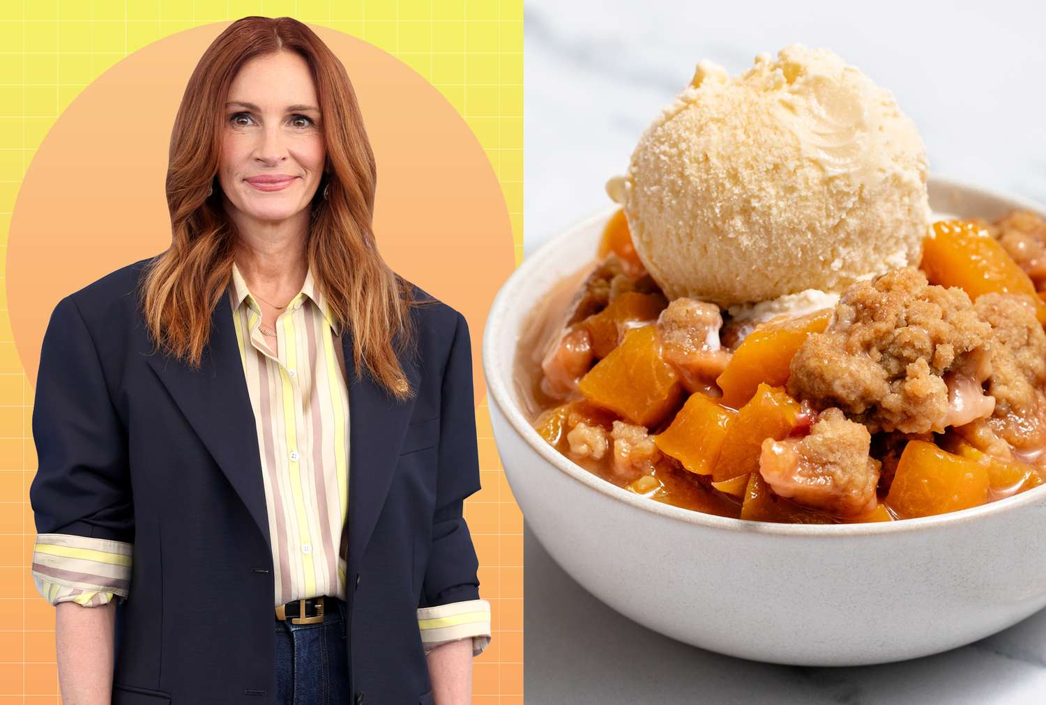Julia Roberts’ Classic Peach Crisp Is So Easy