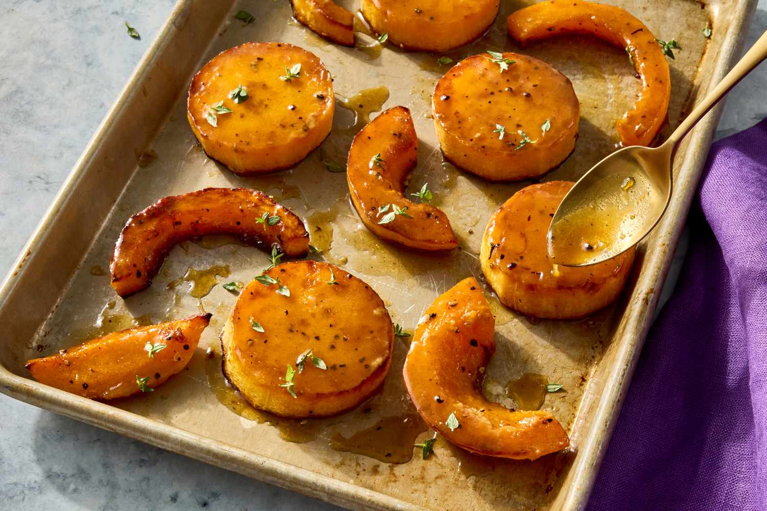 Melting Butternut Squash with Maple Butter