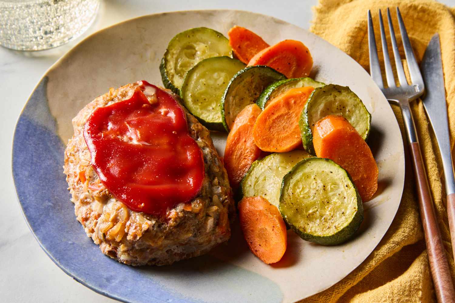 Mini Meatloaves & Veggies