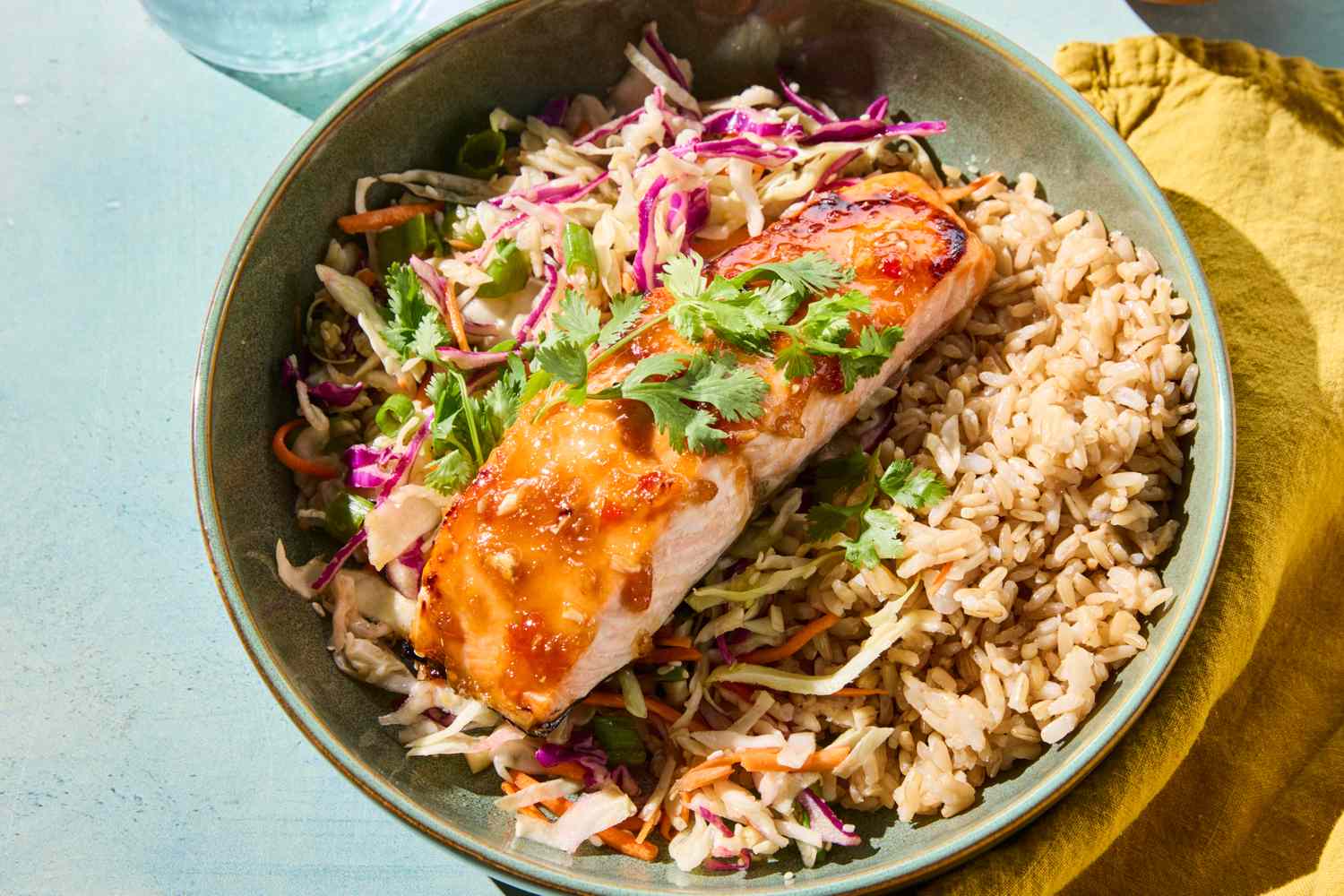 Need an Easy Dinner? Try These High-Protein Thai Sweet Chili Salmon Bowls
